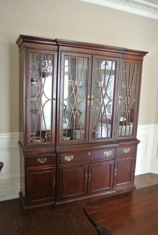 Mahogany China Cabinet