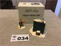 SNOW VILLAGE COLLECTION-FRESH FROZEN FISH