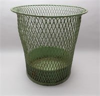 Vintage Wire Metal Waste Basket: Nemco 1909