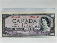1954 Canada $10 Bill