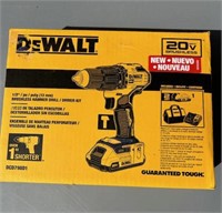 NEW 1/2" DeWalt Brushless Hammer Drill/Driver Kit
