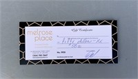 Melrose Place - $50 Gift Certificate