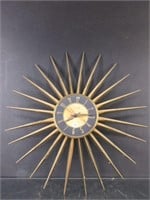 M.C.M. Elgin Sunburst Clock