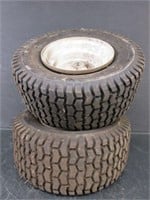(2) 13 x 5.00 - 6 Tires and Wheels