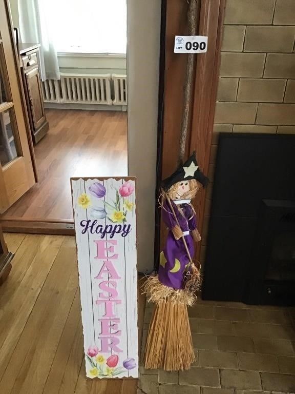 WITCH BROOM, EASTER SIGN