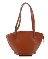 Louis Vuitton Brown Epi Handbag