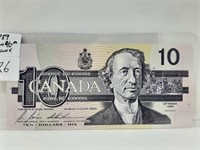 1989 Choice Uncirculated Canada $10 Bill