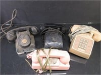 Lot of (4) Vintage Telephones