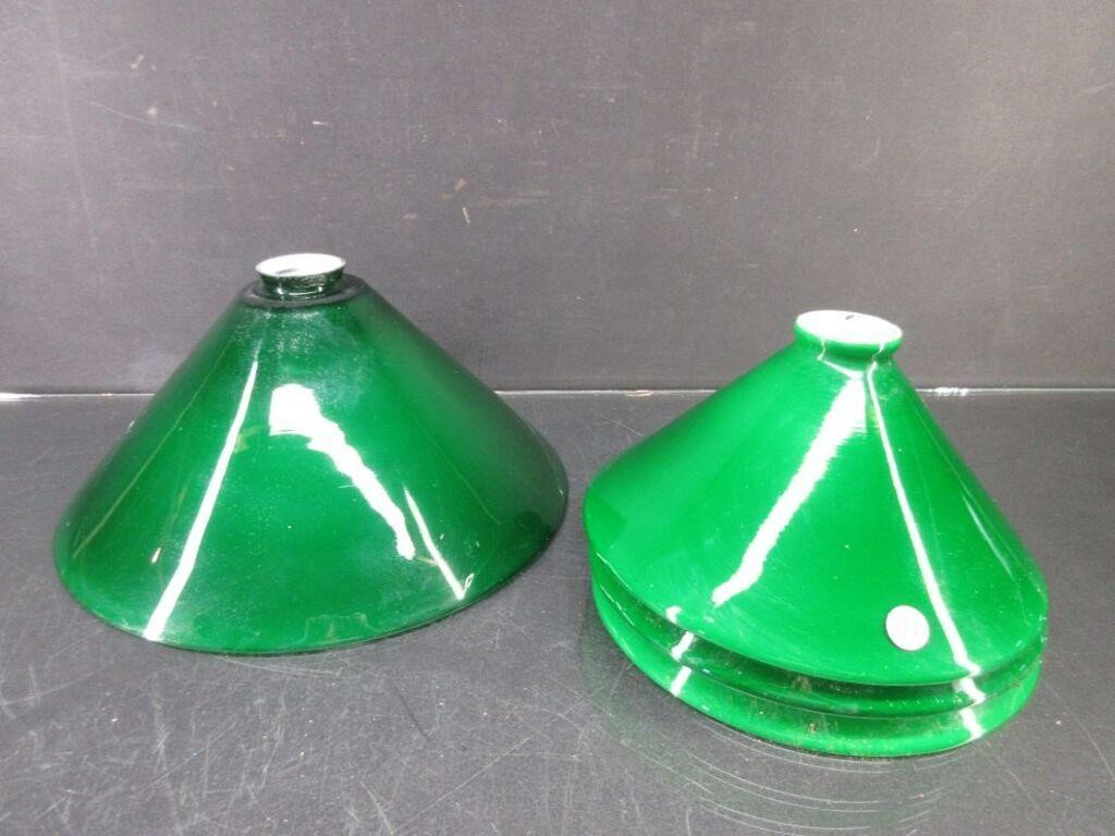 Lot of (4) Glass Lamp Shades