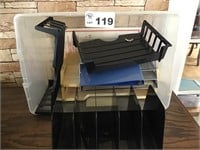 TOTE OF OFFICE DIVIDERS, HOLDERS