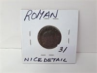 Roman Coin. Nice Detail. Hard To Find.