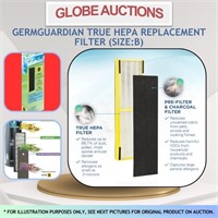 LOOKS NEW GERMGUARDIAN REPLACEMENT FILTER(SIZE:B)
