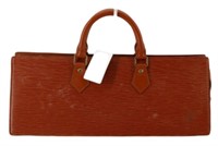 Louis Vuitton Brown Epi Triangle Sac Handbag