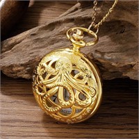 Octopus Pocket Watch Steampunk quartz