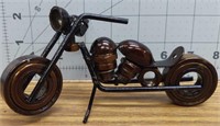 Recycled metal art motorcycle