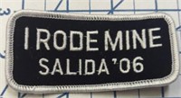 I rode mine Salida 06 iron patch