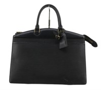 Louis Vuitton Black Epi Riviera Handbag