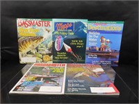 (4) Bassmaster Magazine & (1) Mepps Magazine