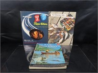 (3) Vintage Fishing Booklets