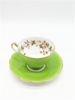Green Adderley Bone China Tea Cup