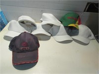LOT ASORTED BASEBALL HATS -USED CONDITION