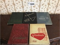 GREENVILLE IL GRADUATE YEARBOOKS 1948, 54, 56,