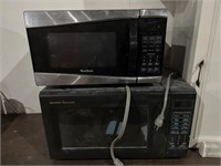 Two used microwaves, West,bend and sharp
