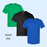 Lot of 3 - Hanes Adult Sized 2XL Tees