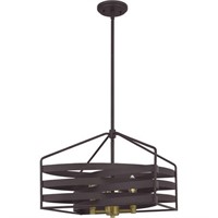 QUOIZEL ESCHER 4-LIGHT 16" PENDANT CEILING LIGHT