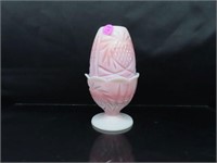 Fenton Glass Rosaline Pink Fairry Lamp
