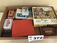 PUZZLES, CARDS, GAMES