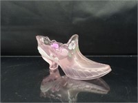 (1) Large Fenton Glass Shoe