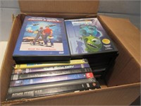 BOX LOT ASORTED DVDs