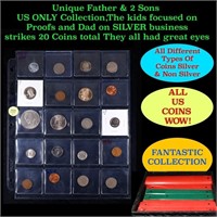 Unique Father & 2 Sons US ONLY Collection,The kids