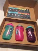 NEW IN BOX TOMEE TIPPEE SIPPY CUPS FOR GIRLS