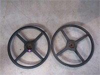 Lot of (2) Model A Steering Wheels