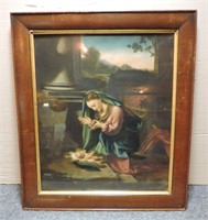"Adoration Of The Christ Child" Print