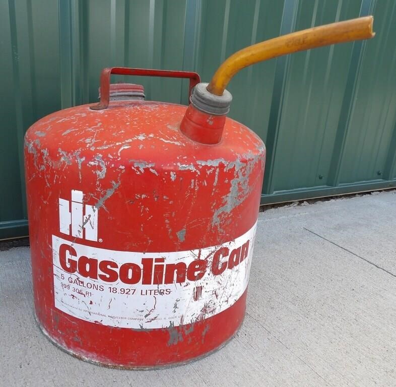 5 Gallon IH International Harvester Gas Can