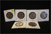 Lot of 6 $1 U.S. Coin's