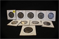 Lot of 10 $1 Susan B. Anthony Coin's