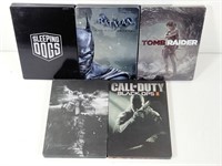 GUC Xbox 360 Games, Tin Case Editions (x5)
