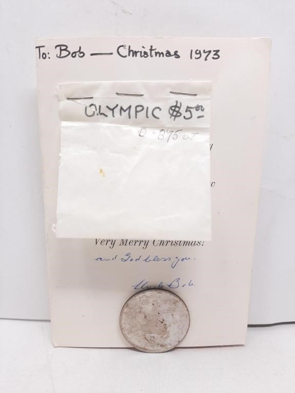 Olympic $5 Coin. (.875 oz)