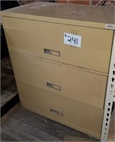 Lateral File Cabinet w/Contents 36” X 19” X 40”