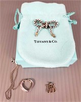 3 pieces of Tiffany & Co. sterling silver jewelry