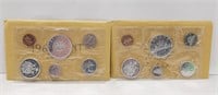 1964 & 1966 Canadian uncirculated coin set