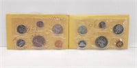 1968 & 1970 Canadian Uncirculated coin set