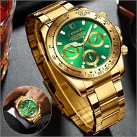 Waterproof Men Stainless Quartz Watch Classic