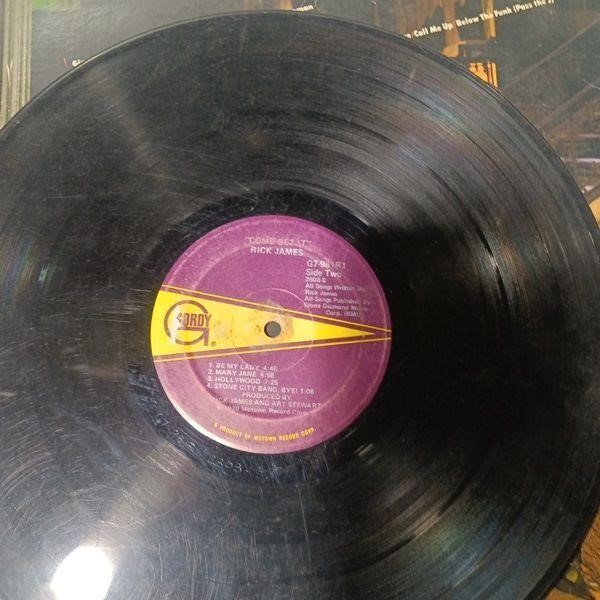 Gordy Vinyl Records Rick James Come Get It
