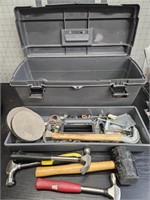 Tool box with random tools and accessories