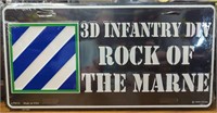 Third infantry division Rock of the Marine USA
